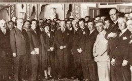 Atatürk Ankara’da Türk Ocağı Delegeleriyle