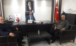 Türkeş Manga Kozan Kaymakamı Bahattin Alp Arslanköylü’yü ziyaret etti