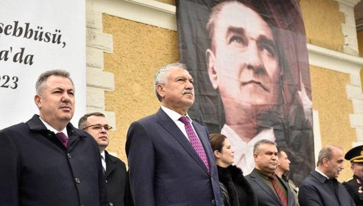Atatürk’ün Adana’ya gelişinin 100. yıl dönümü törenlerle kutlandı