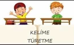 4. Sınıf Türkçe Dersi Kelime Türetme Etkinliği
