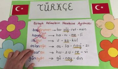 4. Sınıf Türkçe Kelime Çeşitleri Basit ve Türemiş Kelimeler