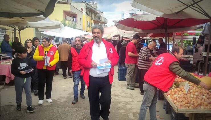 Kozan Kılıçdaroğlu Gönüllüleri gece gündüz durmadan çalışıyor