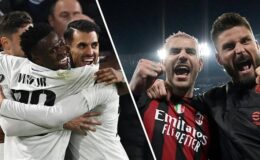 Real Madrid ve Milan Şampiyonlar Ligi’nde yarı finalde