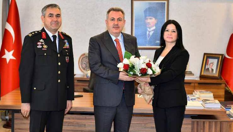 Jandarma Teşkilatından Vali Elban’a 184. Kuruluş Yıl Dönümü Ziyareti