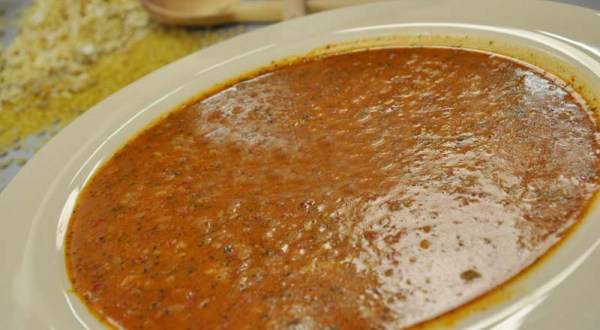 Bulgurlu mercimek çorbası