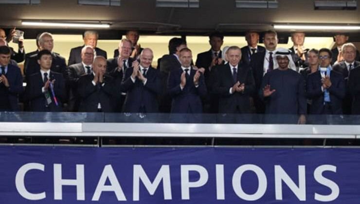 Cumhurbaşkanımız Sayın Recep Tayyip ERDOĞAN’dan; Şampiyonlar Ligi Finali Organizesine emeği Geçenlere Teşekkür ve Şampiyon Manchester City ‘e Kutlama