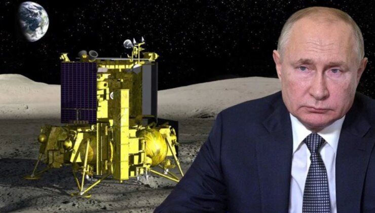 Rusya’nın Luna-25 isimli uzay aracı Ay yüzeyine çakıldı