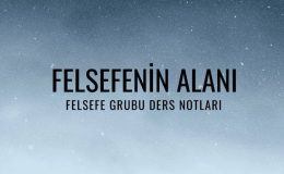 Felsefeye Giriş Ders Notları