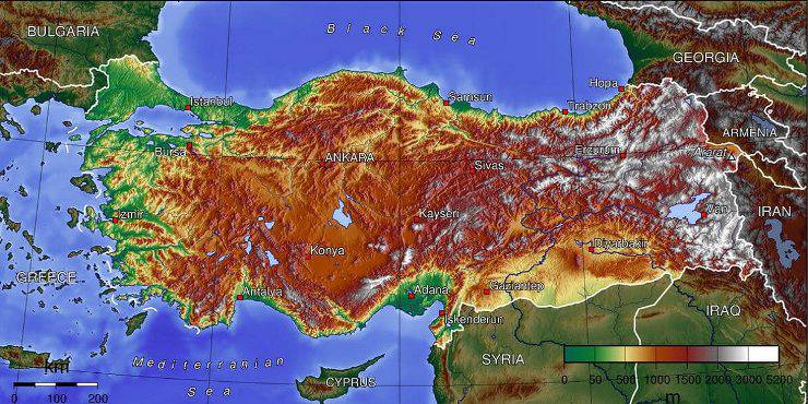 Türkiye Coğrafi Bölgelerinin Yeryüzü Şekilleri Açısından Özellikleri; ​