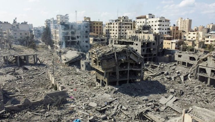 Kanlı Hamas baskınından sonra İsrail saldırdı: Taş üstünde taş bırakmadılar