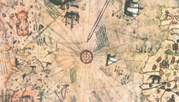 İlk Türk Dünya Haritasında neler vardı ?