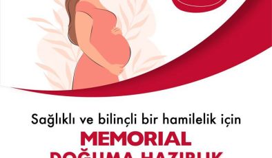 Memorial Doğuma Hazırlık Kursları Başlıyor