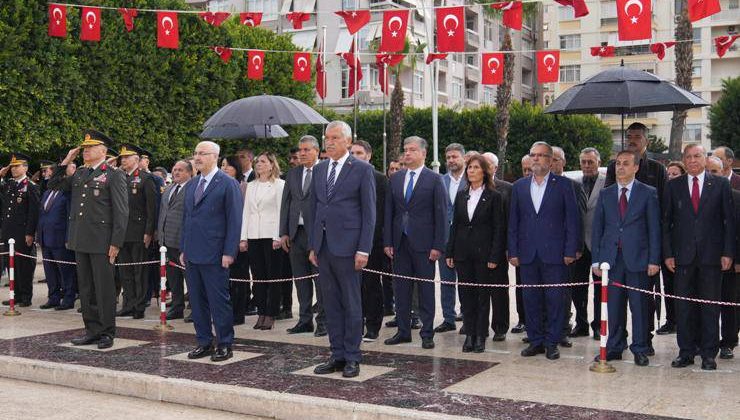 Mustafa Kemal Atatürk’ün Adana’ya gelişinin 101. Yıldönümü kutlandı