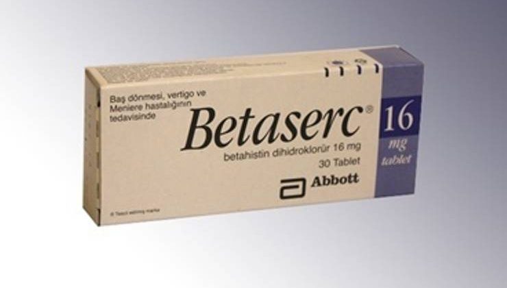 Betaserc 16 mg 30 Tablet Endikasyonları