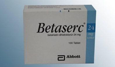 Betaserc 24 mg 100 Tablet Endikasyonları