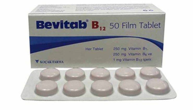 Bevitab B12 50 Tablet Endikasyonları