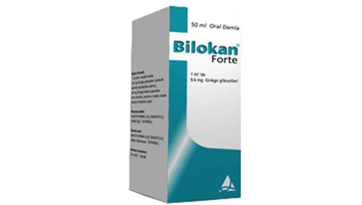 Bilokan Forte Damla 9.6 mg 50 ml Endikasyonları