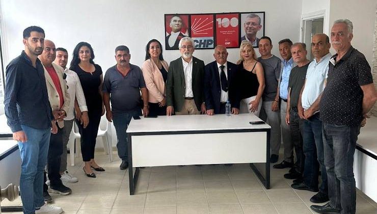 CHP Kıbrıs’taki ilk temsilciliğini açtı!
