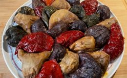 Kuru Patlıcan Biber Dolması