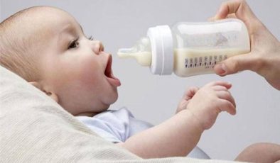 İnek sütü bebekler için çok tuzlu!