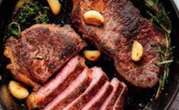 Newyork sirloin steak