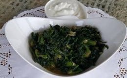 Zeytinyağlı Ispanak Kavurma