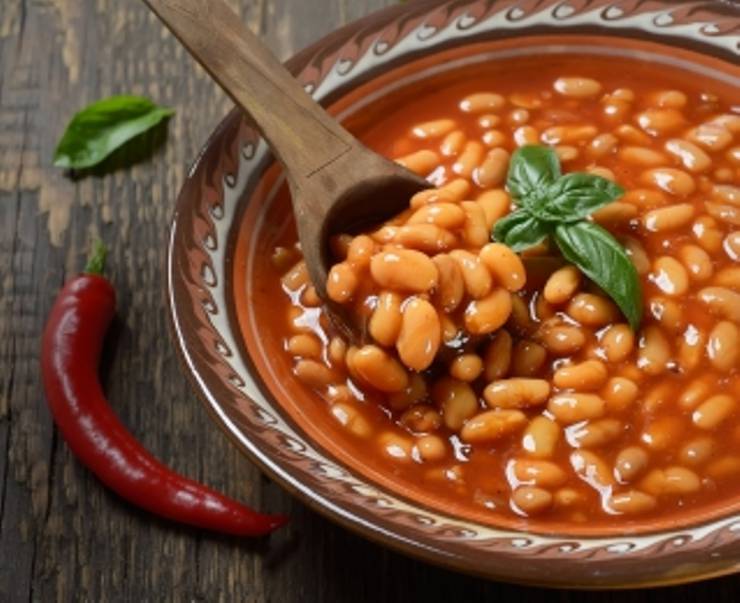 Zeytinyağlı Kuru Fasulye Tavası