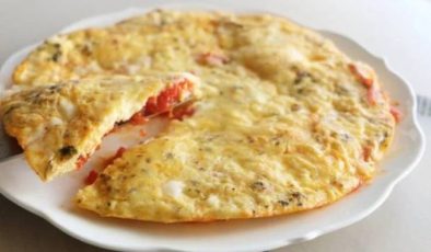 Domatesli Baharatlı Omlet