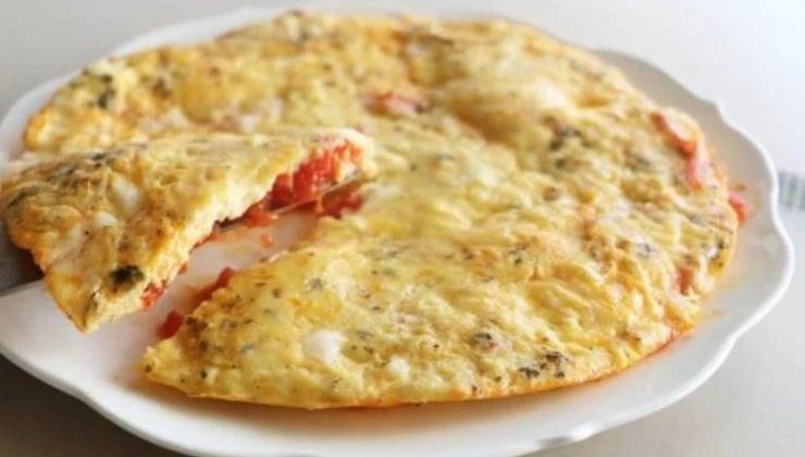 Domatesli Baharatlı Omlet