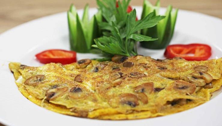 Mantarlı Omlet