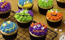 Monster cupcakes