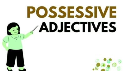 Possessive Adjectives – Sunu