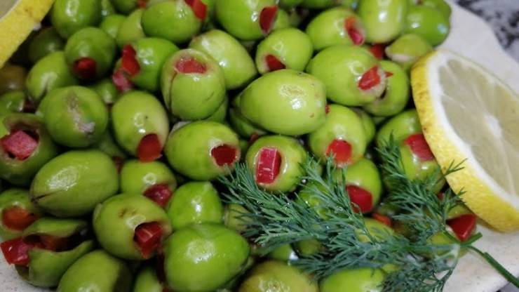 Salamura Zeytin Dolması