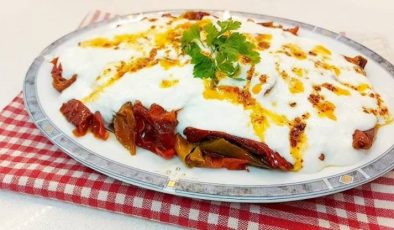 Patlıcanlı Kuru Biberli Meze​