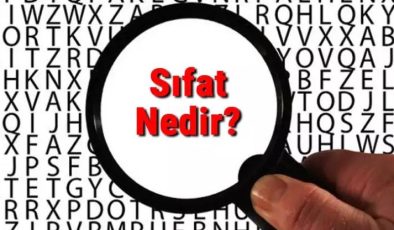 Sıfatlar