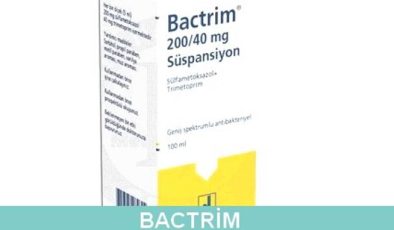 Bactrim Şurup 200 mg/40 mg 100 ml Süspansiyon Endikasyonları