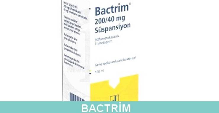 Bactrim Şurup 200 mg/40 mg 100 ml Süspansiyon Endikasyonları