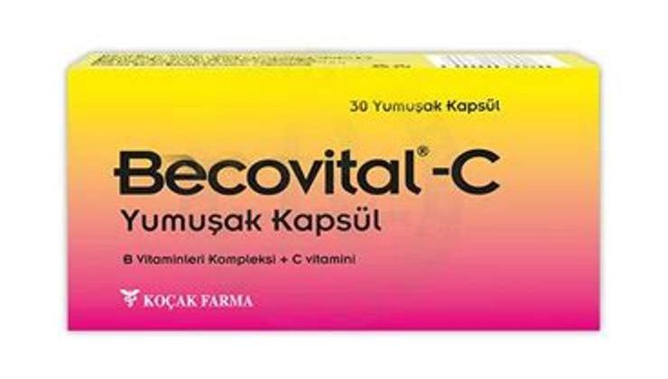 Becovital-C 30 Yumuşak Kapsül Endikasyonları