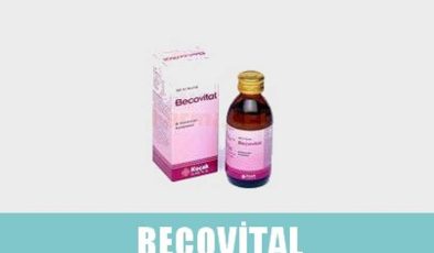 Becovital Şurup 100 ml Endikasyonları