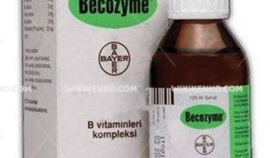 Becozyme Şurup 100 ml Endikasyonları