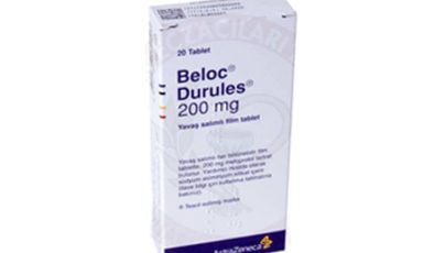 Beloc Durules 200 mg 20 Tablet Endikasyonları