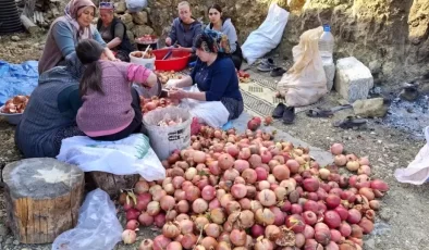 Feke’de Nar Ekşisi Üretimi Başladı