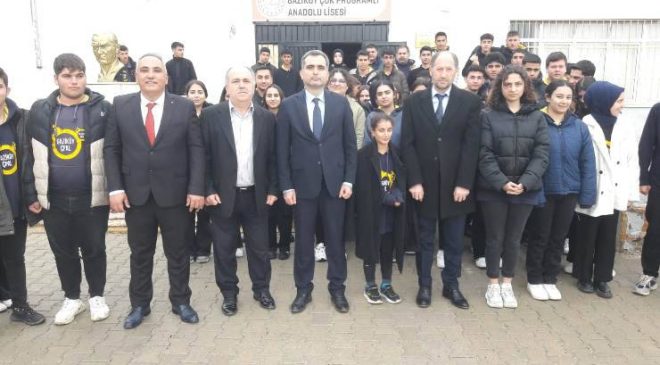 Kozan Kaymakamı Bahattin Alp Arslanköylü, Gaziköy Lisesi Öğrencileri İle Etkinlikte Buluştu