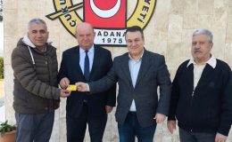 Çukurova Gazeteciler Cemiyetine Karate Federasyonu Basın Kurulundan Anlamlı Ziyaret