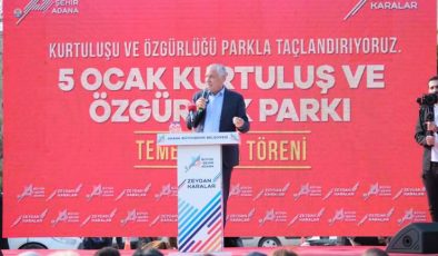 5 Ocak Kurtuluş ve Özgürlük Parkı’nın temeli atıldı