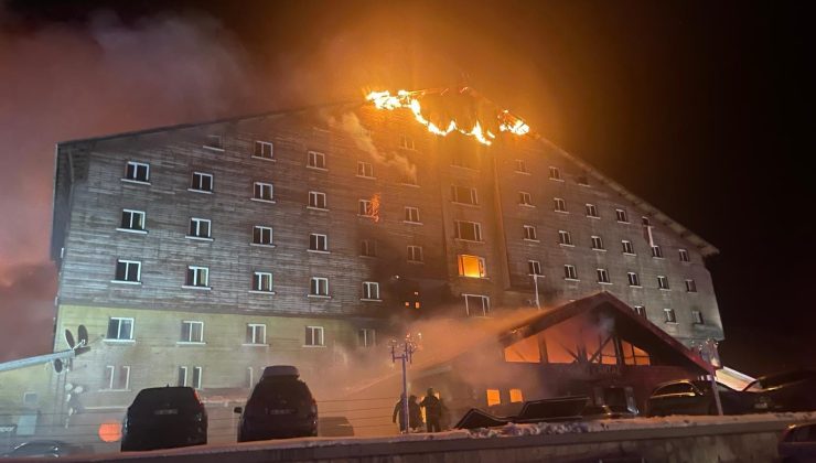 Bolu’da kayak merkezinde otel yangını; 10 ölü, 32 yaralı