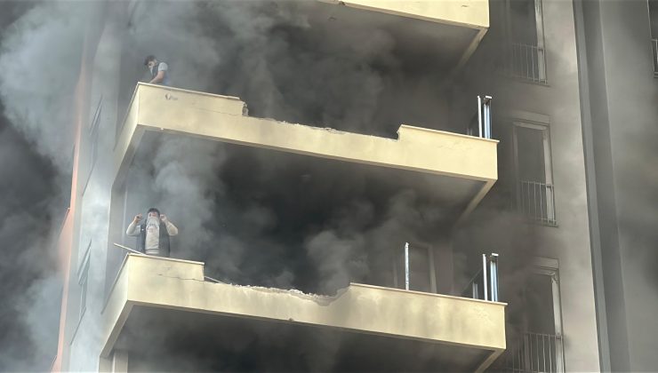 Alanya’da korku dolu anlar! Otel inşaatında yangın: Mahsur kalan işçiler kurtarıldı