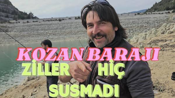 Kozan barajı balık avı ziller hiç susmadı, kış günü çok balık yakaladık…