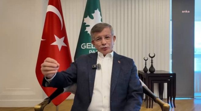 Tepkiler sonrası Ahmet Davutoğlu’ndan geri vites