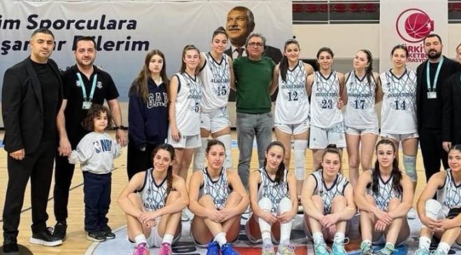 ABBSK destekli Doğa Koleji Lise Kız Basketbol Takımı, Türkiye’de ilk 8 takım arasına girdi